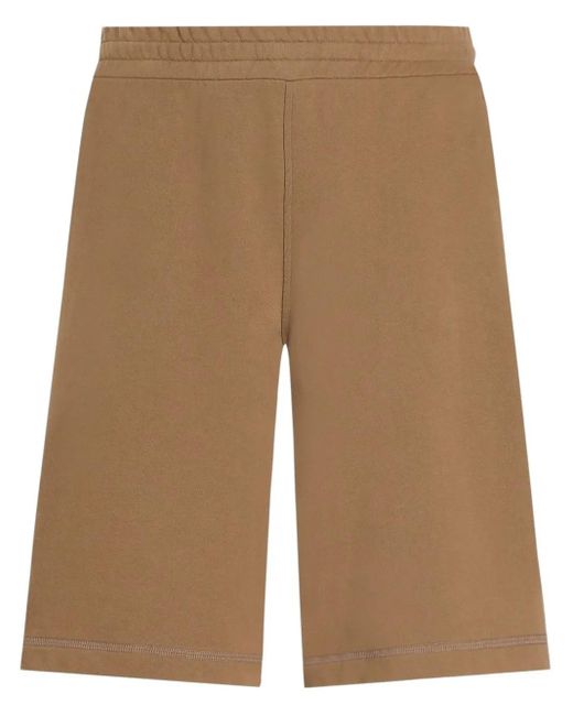 Dolce & Gabbana Brown Jersey Track Shorts for men