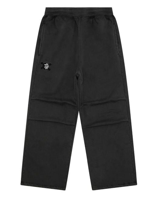 Aape By A Bathing Ape Hose mit Stickerei in Black für Herren