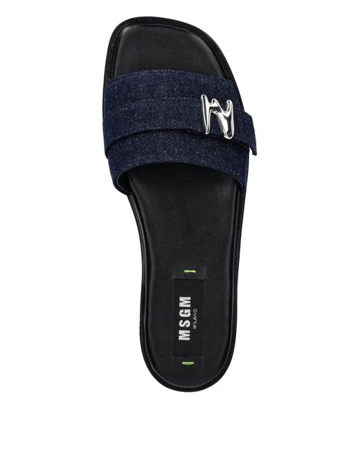MSGM Blue Logo-Plaque Slides