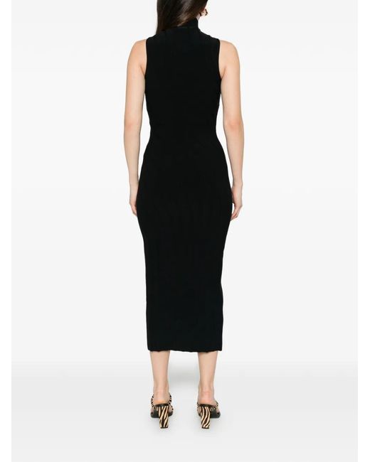 Cult Gaia Black Jessica Midi Dress