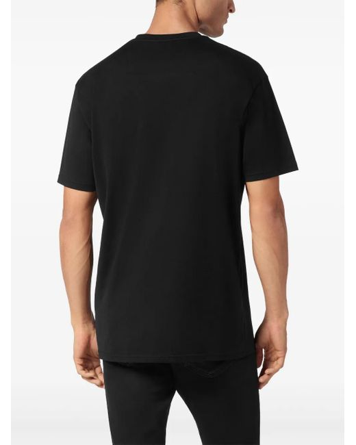 Philipp Plein Black T-Shirts for men
