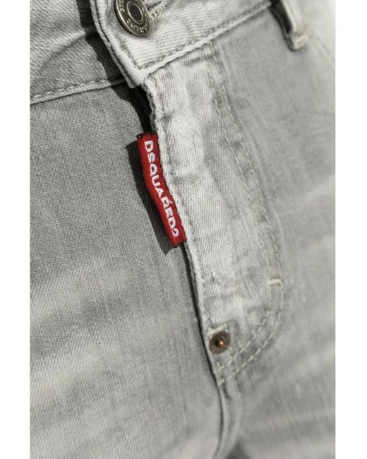 DSquared² Gray Jennifer Jeans