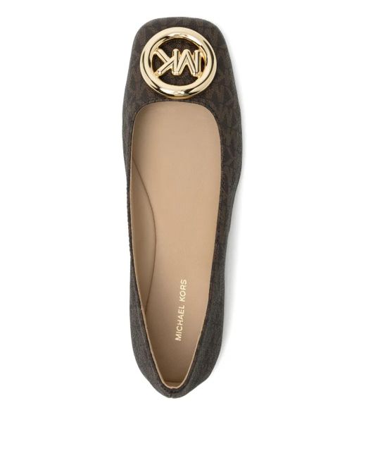 Michael Kors Gray Milan Ballet Flat