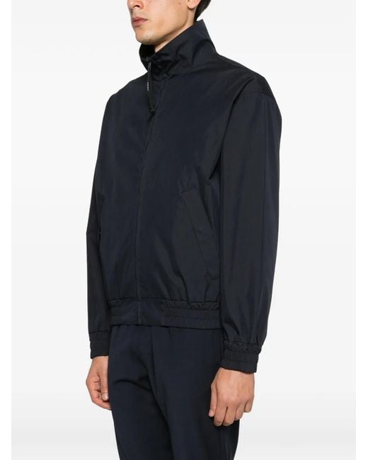 Aspesi Black Reversible Zip-Up Jacket for men