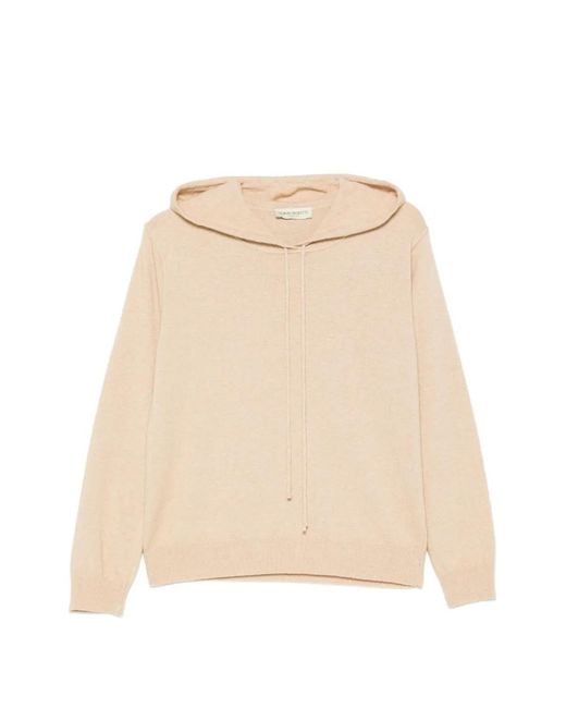 SERGIO MORETTI FIRENZE Natural Drawstring Hoodie