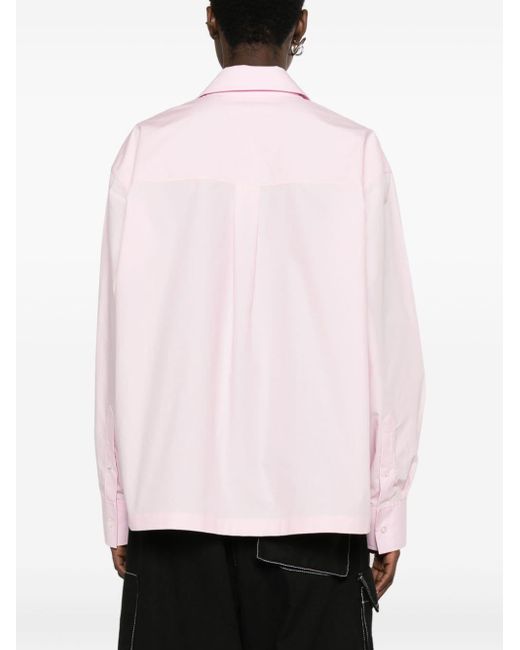 Camicia con applicazione di Alexander Wang in Pink