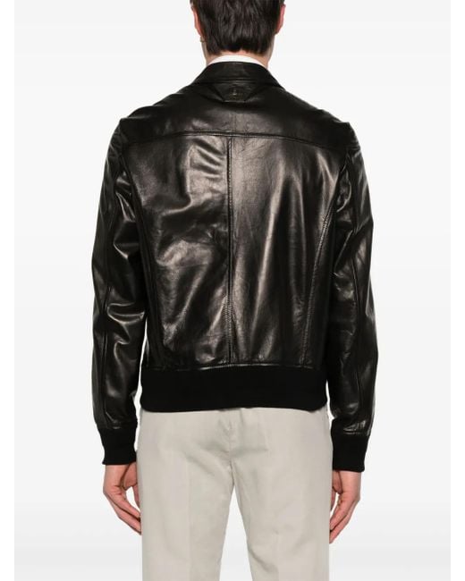 Bomber di Salvatore Santoro in Black da Uomo