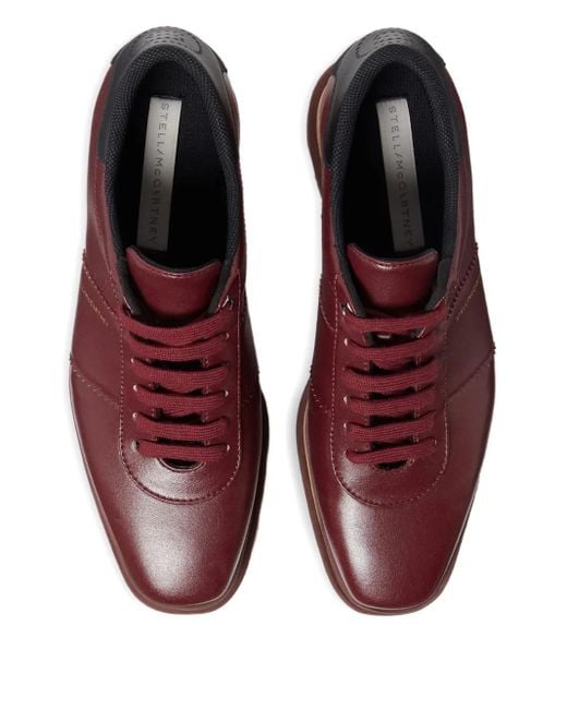 Baskets Lacées À Plateforme 80 Mm Stella McCartney en coloris Red