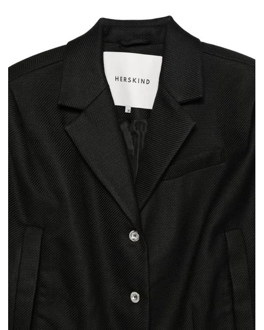 Herskind Black Travis Coat