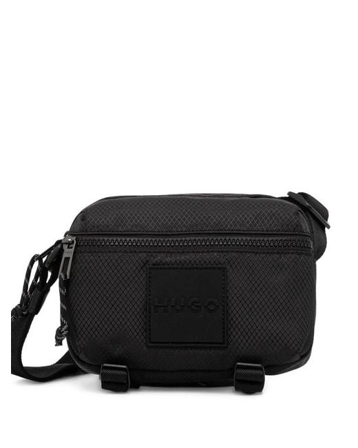 Marsupio Con Zip di HUGO in Black da Uomo