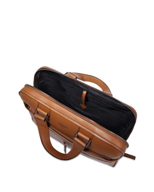 Porte-Documents Max De Médium Lancel pour homme en coloris Brown