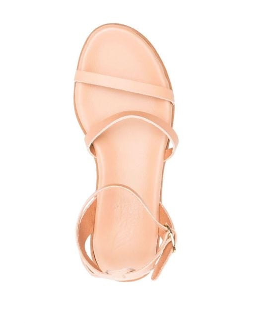 Ancient Greek Sandals Pink Nissida Flatform-Sandalen