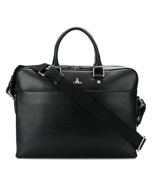 Vivienne Westwood Black Laptop Bag for men
