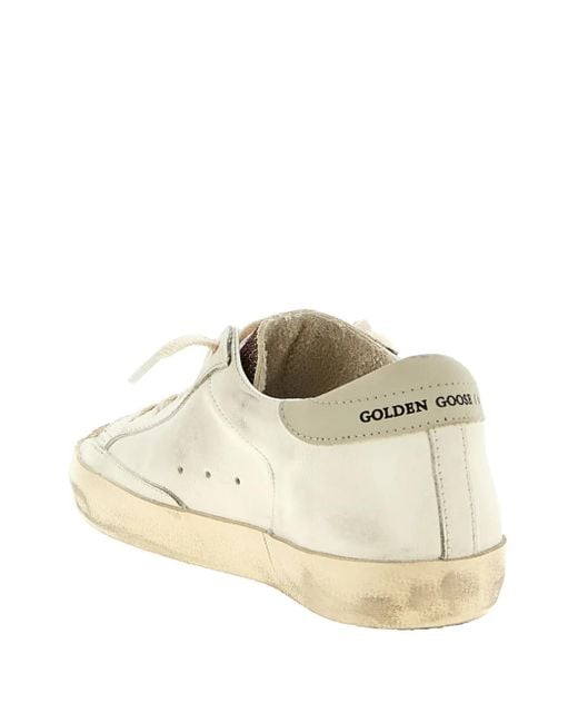 Golden Goose Deluxe Brand Natural Superstar Sneakers