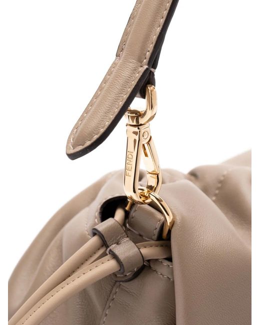 Fendi Natural Mamma Baguette Shoulder Bag