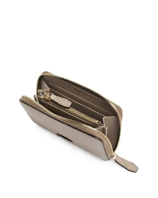 Lancel Gray Ninon Wallet