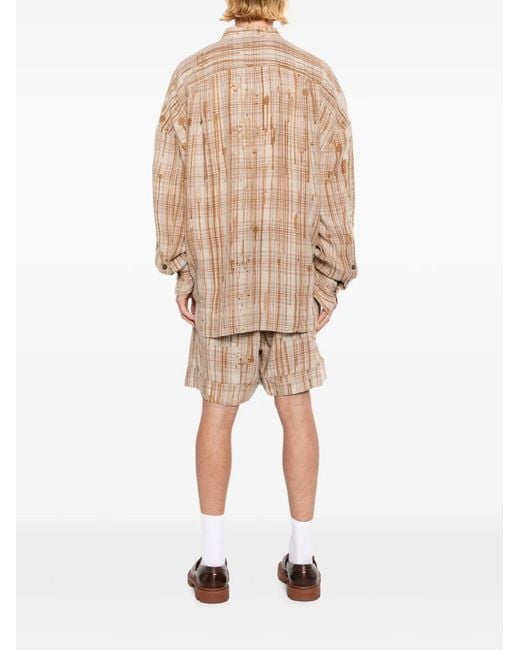 Ziggy Chen Natural Plaid Jacket for men