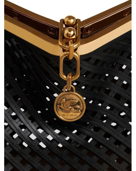 Etro Black Medium Vela Bag