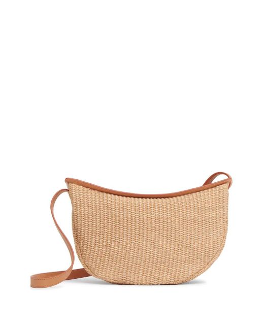Borsa A Tracolla Moon Sling di Mansur Gavriel in Natural