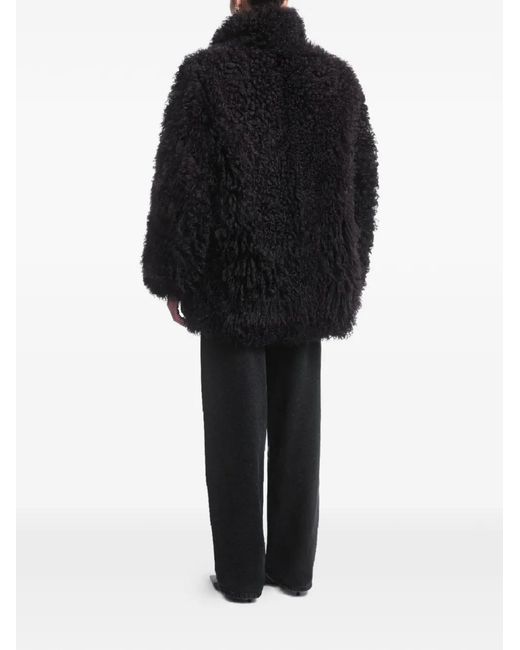 Nour Hammour Black Amara Collarless Jacket