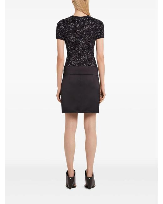Courreges Black Medusa T-Shirt