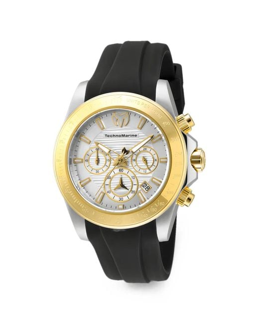TechnoMarine Metallic Manta Chronograph 42Mm Watch for men