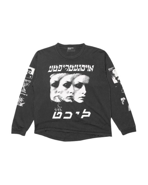 Enfants Riches Deprimes Black Eulogy T-Shirt for men