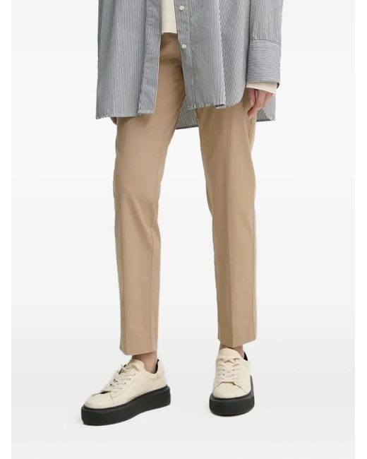 Marc O' Polo White Welt-Pocket Trousers
