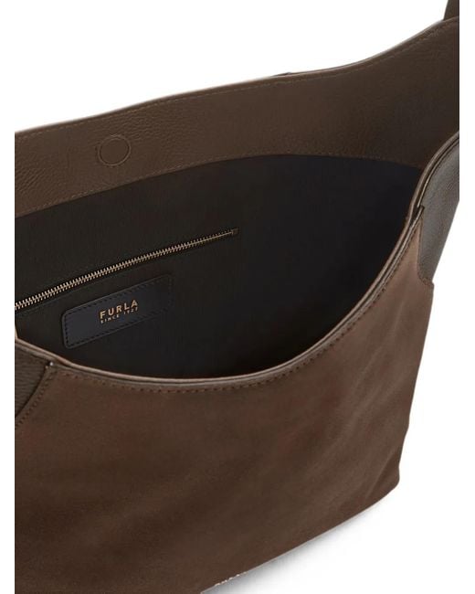 Furla Black Lara Shoulder Bag M