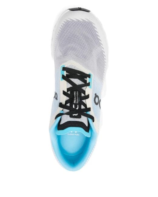 On Shoes White Cloudrunner Sneakers for men