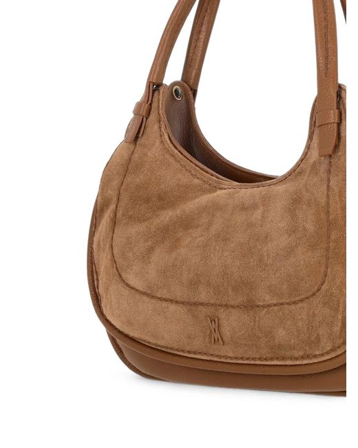 Borsa A Spalla di VISONA in Brown