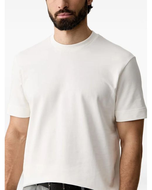 Joop! White Crew-Neck T-Shirt for men
