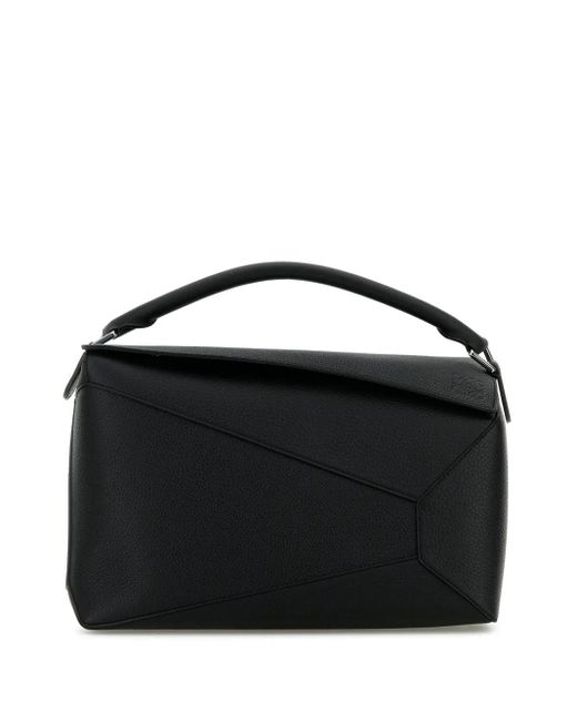 Loewe Black Large Puzzle Edge Shoulder Bag
