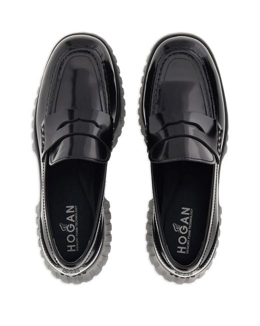 Hogan Black Loafers