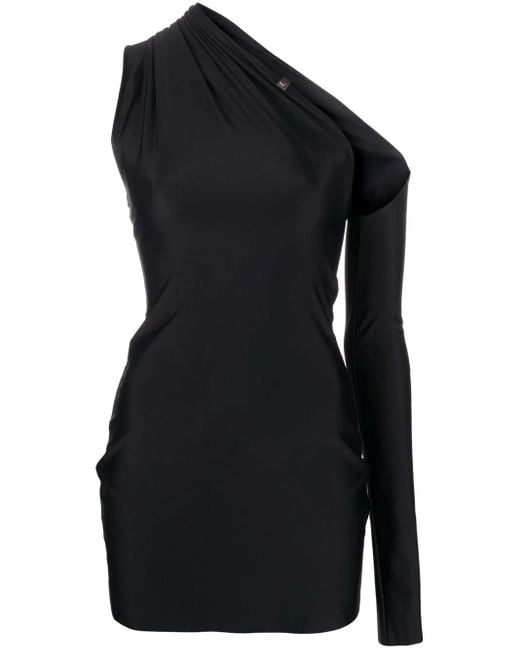 1017 ALYX 9SM Black Cut-out Asymmetric Dress - Women's - Polyamide/elastane