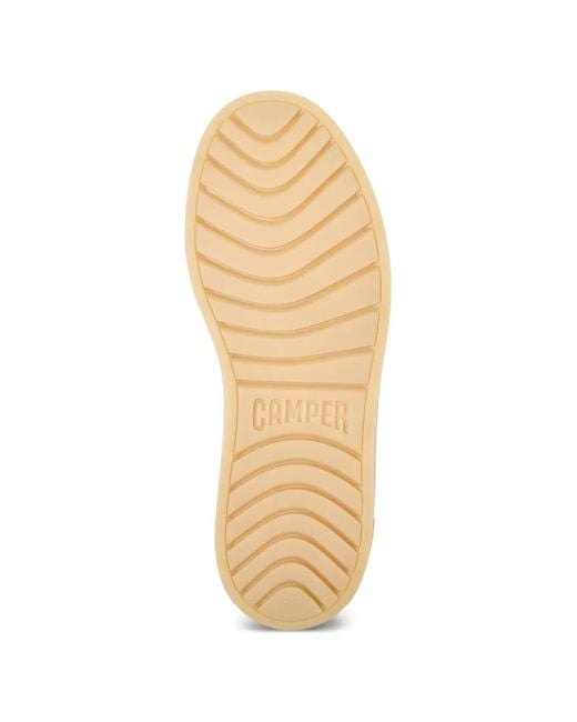 Camper White Runner Twentyfive Suede Sneakers