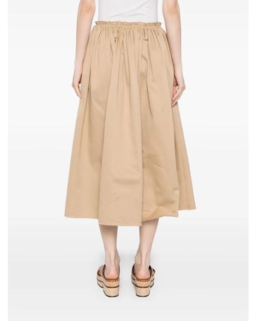Gabriela Hearst Chiara ミディスカート Natural