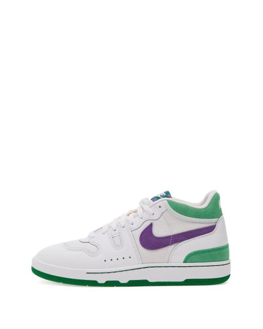 Nike White Attack Prm Panelled Sneakers
