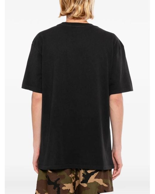 Melt Black T-Shirt À Imprimé Graphique for men