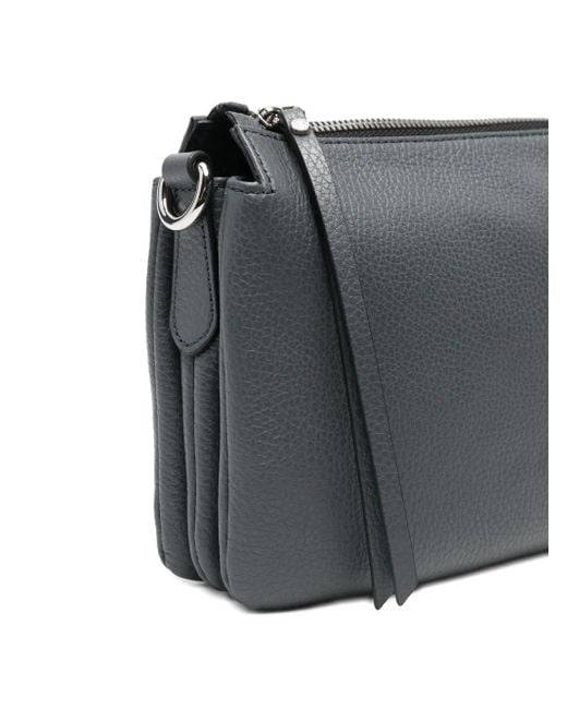 Gianni Chiarini Gray Three Leather Shoulder Bag