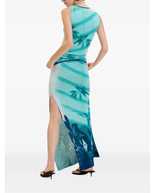Ph5 Green Kozue Window Print Tank Top