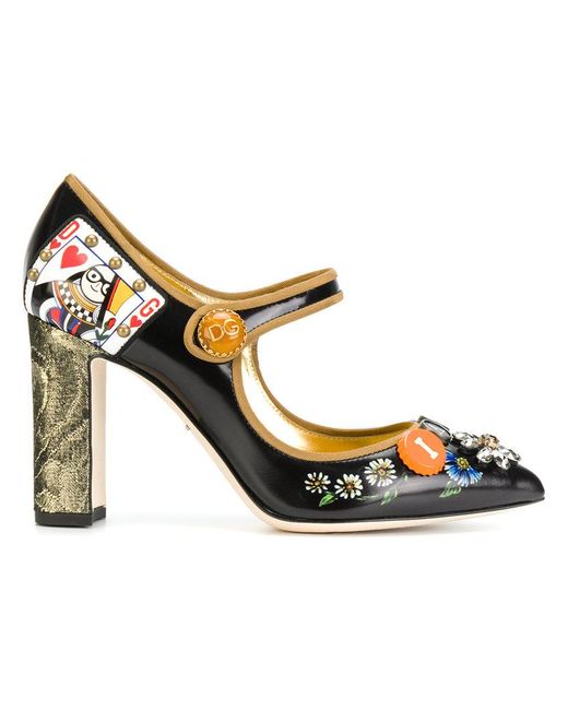 dolce and gabbana mary jane pumps