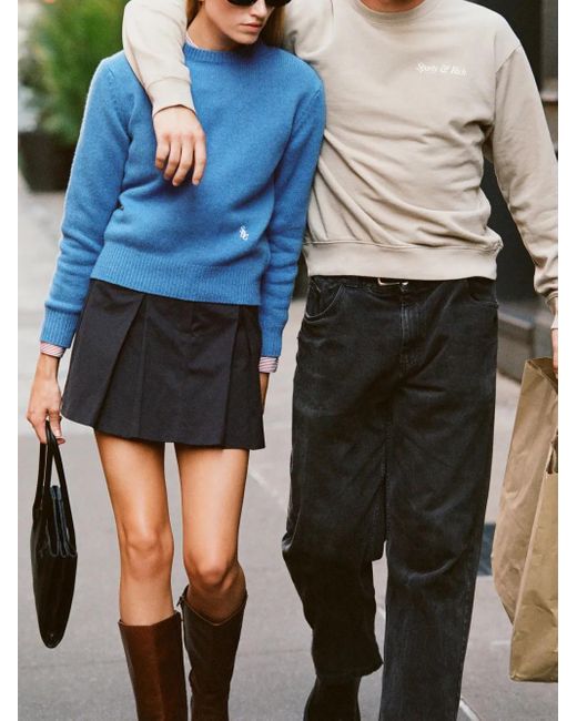 Pull Src Sporty & Rich en coloris Blue