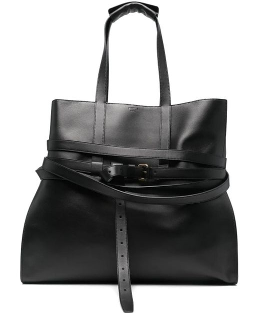 Moschino Leren Shopper in het Black voor heren