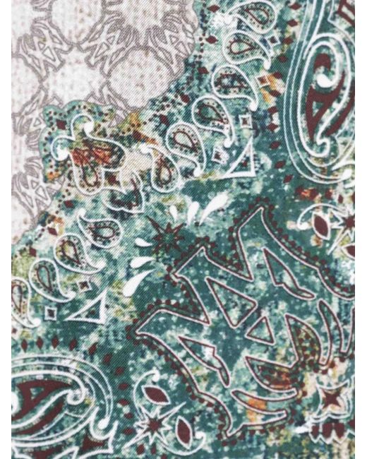 Amiri Gray Printed Bermuda Shorts for men