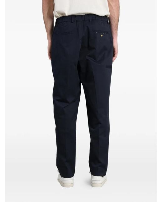 Grayed Blue Diky Trousers for men