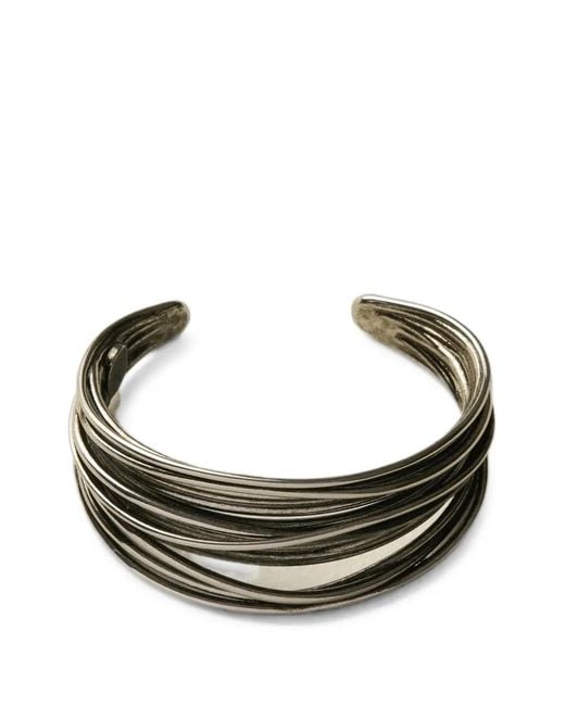 Panconesi Gray Multi-Strand Cuff Bracelet