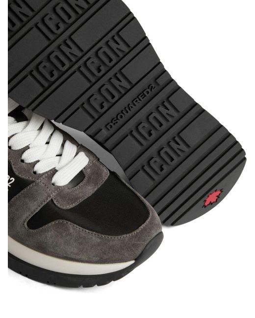 Zapatillas Running con estampado Icon DSquared² de hombre de color Black