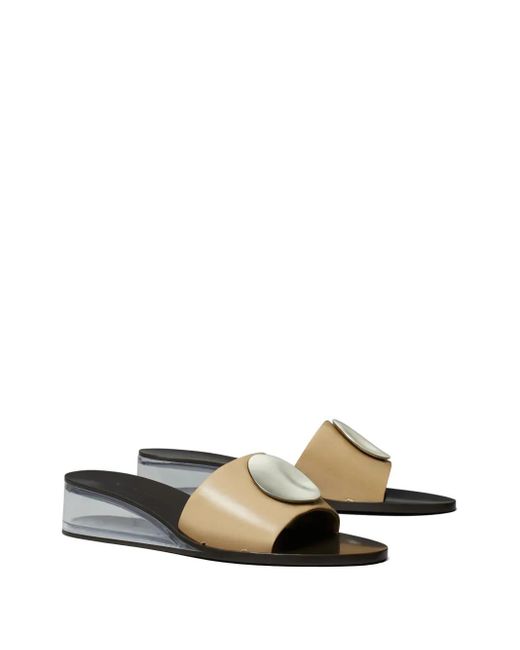 Tory Burch Natural 40Mm Patos Sandals