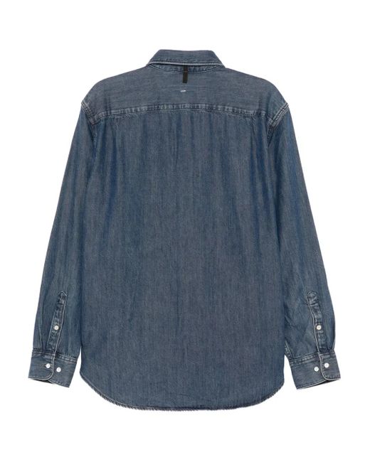 Rag & Bone Blue Denim Shirt for men